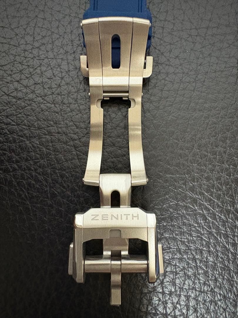 ZENITH / ゼニス デファイ スカイライン ラバーストラップ　バックル付き