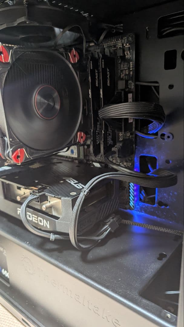 自作ゲーミングPC Ryzen5600 RADEON RX6600XT ゲーミングPC Ryzen 5