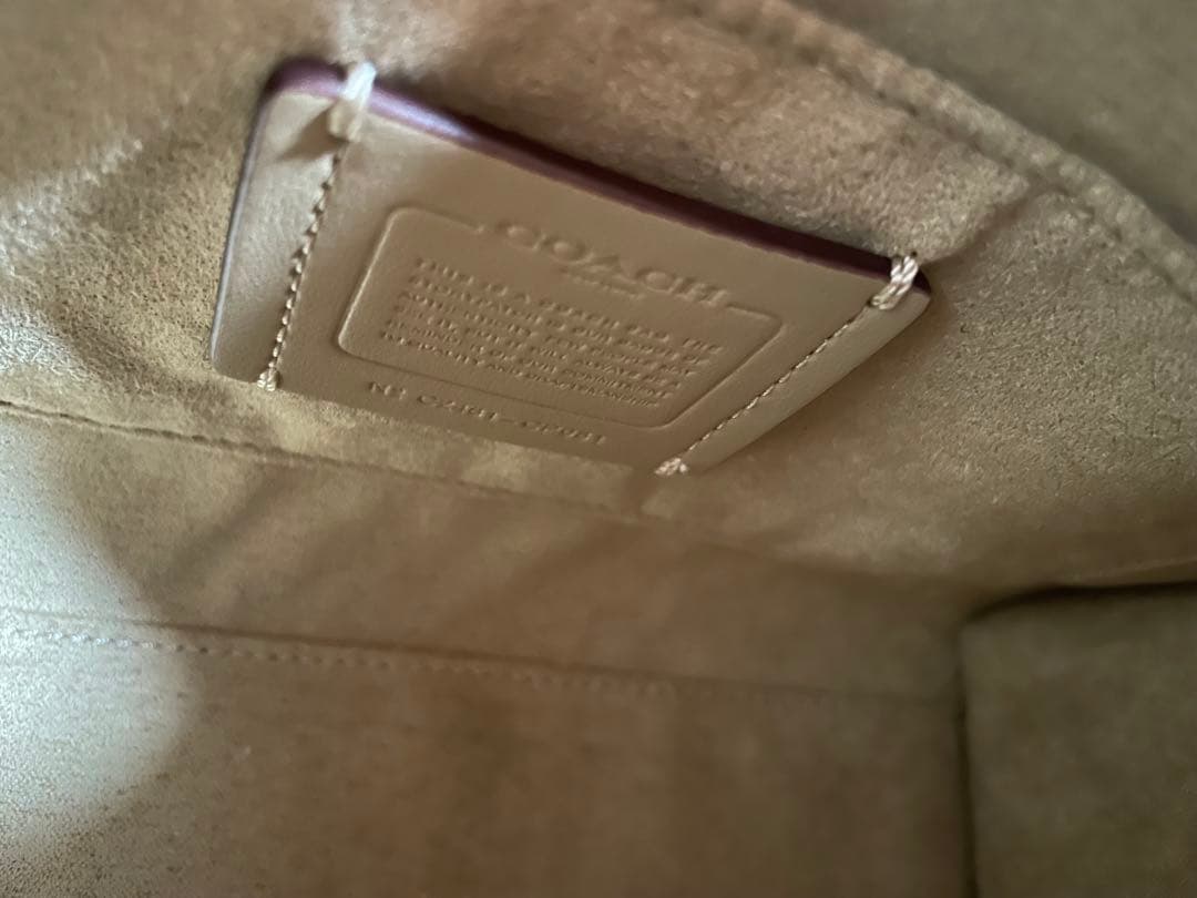 [美品] ❤️COACHアンドレア キャリーオール ピンク ハンドバッグ❤️