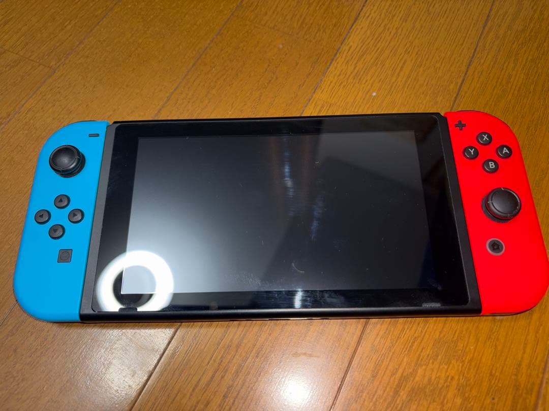 Nintendo Switch 本体 コントローラー不具合あり SDカード付き