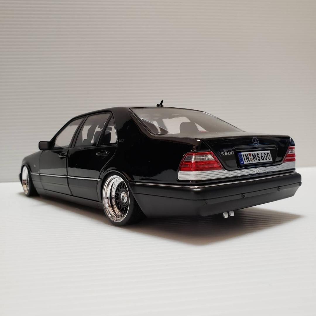 1/18 メルセデスベンツ 　S600 V12　W140 カスタム