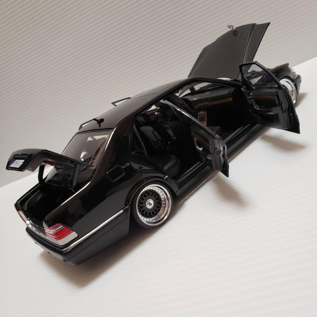 1/18 メルセデスベンツ 　S600 V12　W140 カスタム
