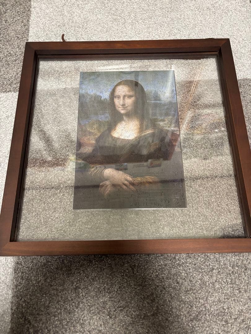 巨匠の破片　ダヴィンチ　パズルとフレームセット