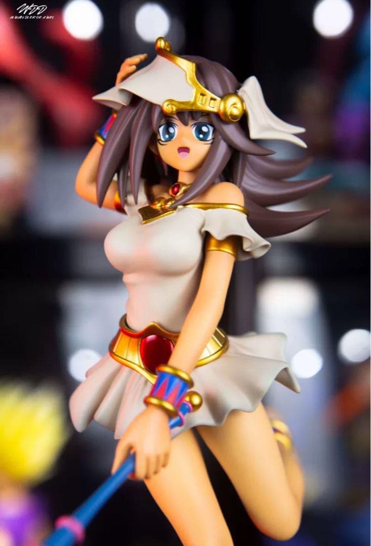 遊戯王　ブラック・マジシャン・ガール　フィギュア　ガレージキット