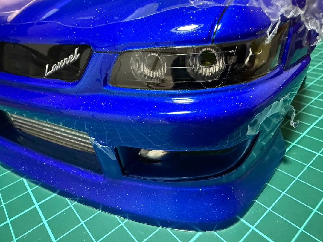 パンドラRC C35ローレル あ～ぼ～ムーン仕様 ラジコンボディ 新品未