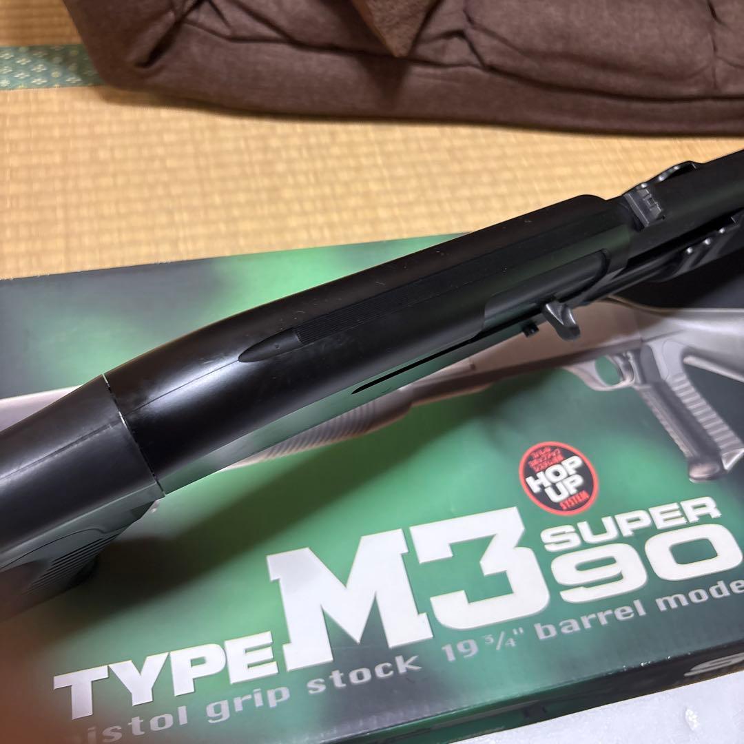 東京マルイ エアーコッキング ショットガン M3 スーパー90 おまけ付き