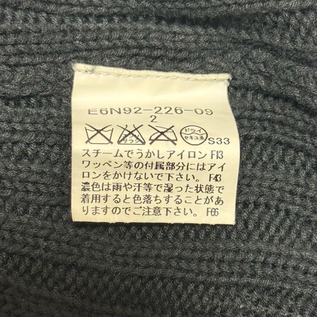 BURBERRY GOLF ダウンベスト ニット ブラック ホースロゴ