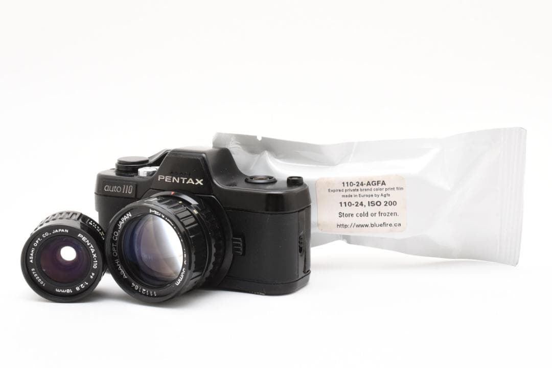 ＃245★動作品★PENTAX AUTO 110 レンス2本セット 245☆動作品☆PENTAX AUTO 110 レンス2本セット