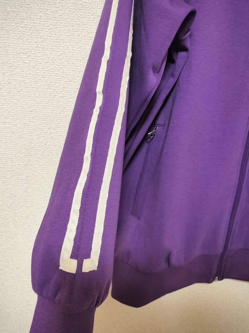 Alexandros] パープル トラックジャケット S ショップバッグ付き