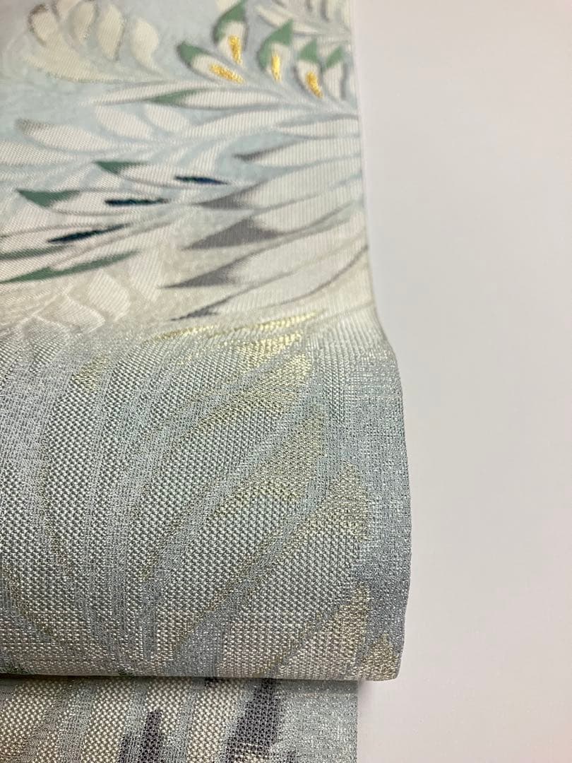 お仕立て上がり名古屋帯 新品未使用品 正絹 西陣織 No.349 - メルカリ