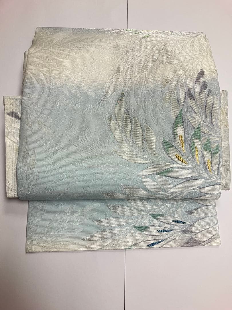 お仕立て上がり名古屋帯 新品未使用品 正絹 西陣織 No.349 - メルカリ