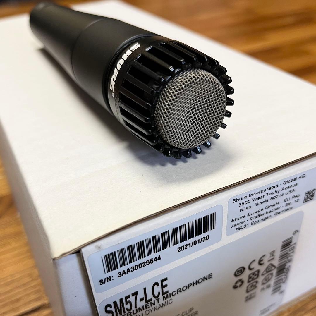 【美品】SHURE SM57-LCE ダイナミックマイク