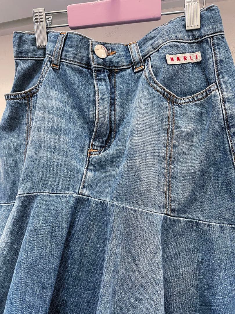 ⚫︎MARNI⚫︎デニムのスカート 10Y