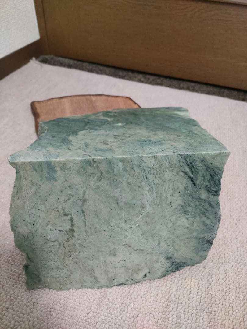 美！ひすい【日高翡翠】愛石家放出品！ 天然石 鑑賞石 北海道 原石
