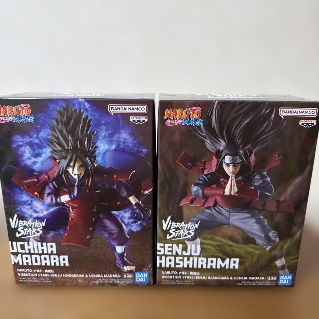ナルト疾風伝 VIBRATION STARS 千手柱間&うちはマダラ 2体セット