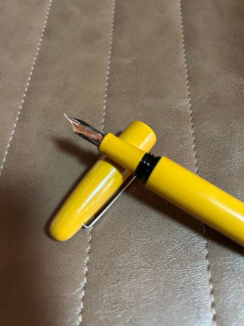 ワンチャー 誠漆・黄 将軍ニブペ FUDE ふでdeまんねん 長原 18金