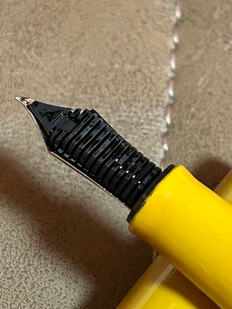 ワンチャー 誠漆・黄 将軍ニブペ FUDE ふでdeまんねん 長原 18金