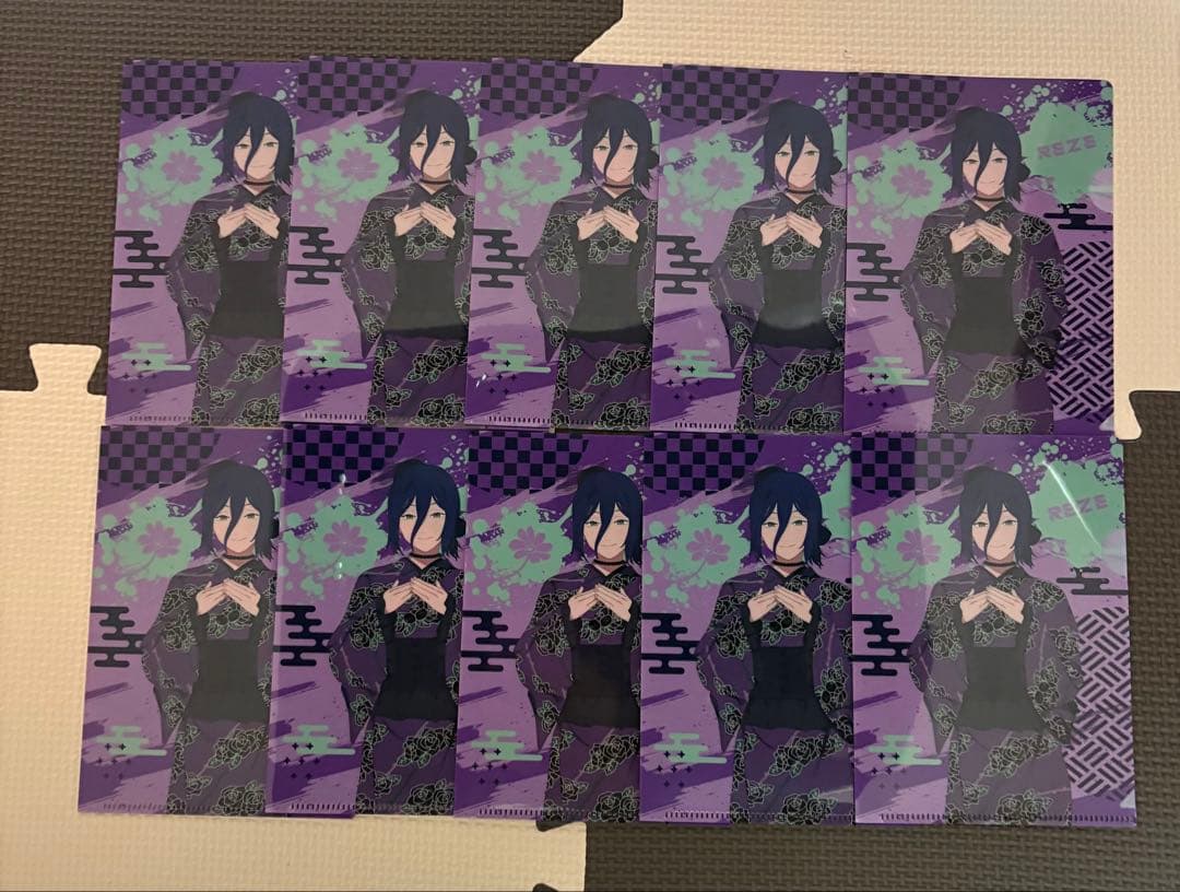 チェンソーマン　台風の悪魔ルーレット　C賞 ミニクリアファイル　レゼ　10枚 チェンソーマン 台風の悪魔ルーレット C賞 ミニクリアファイル レゼ 10