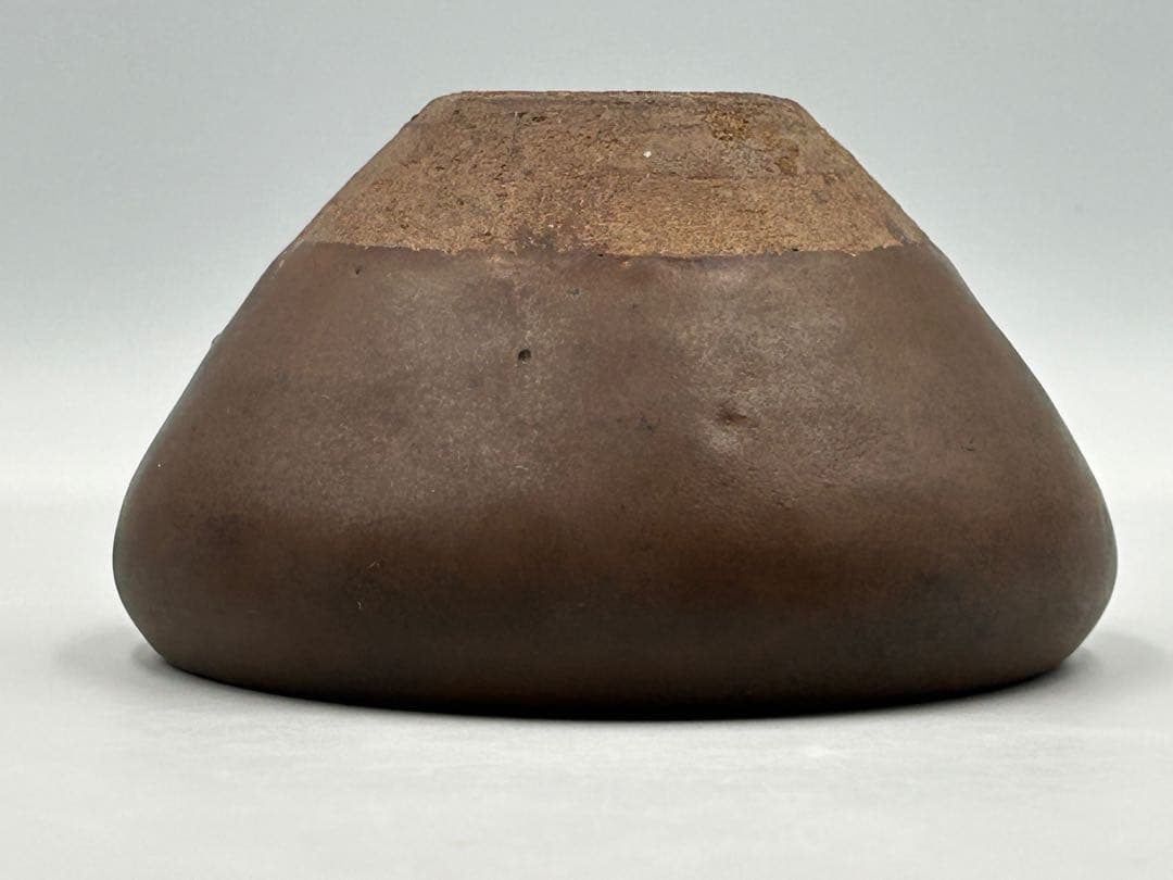 ☆0011 宋時代 建窯 柿红釉天目茶碗 ☆茶道具 茶器 唐物天目中国美術