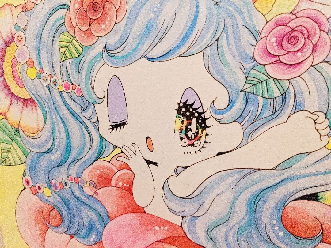 せきやゆりえ　B3サイズ原画