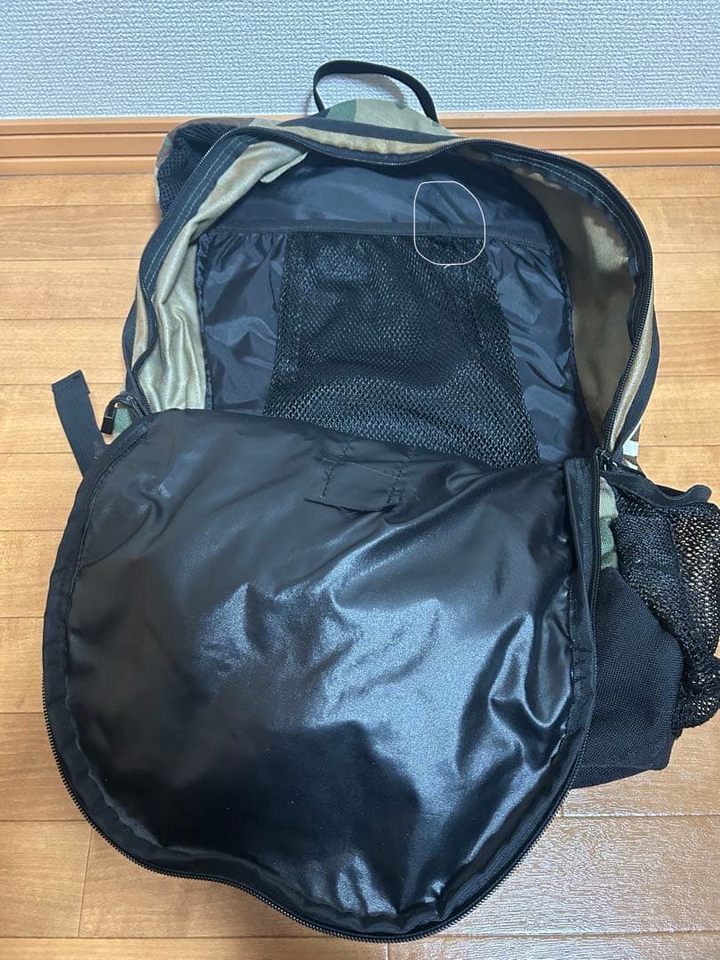 Supreme Logo Backpack’14SS Woodland Camo