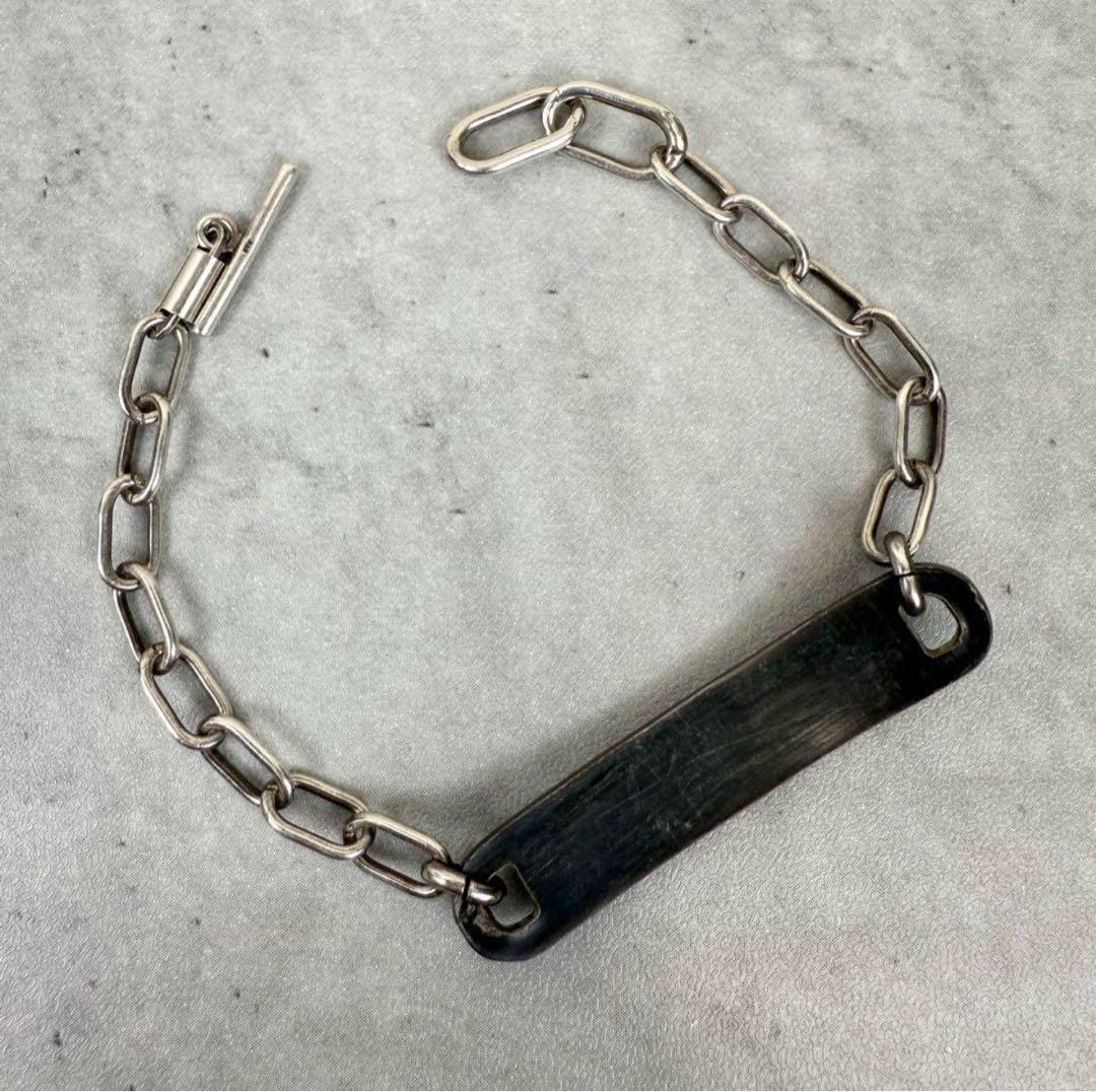 NL ニール LEON レオン バッファローホーンシルバーブレスレット