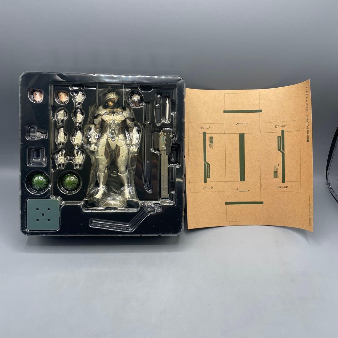 リボルテックヤマグチ No.140EX 雷電 ホワイトアーマー メタルギア