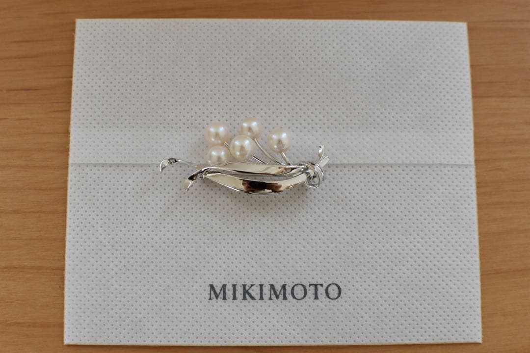 MIKIMOTO ブローチ 本真珠 花 ブーケ - メルカリ