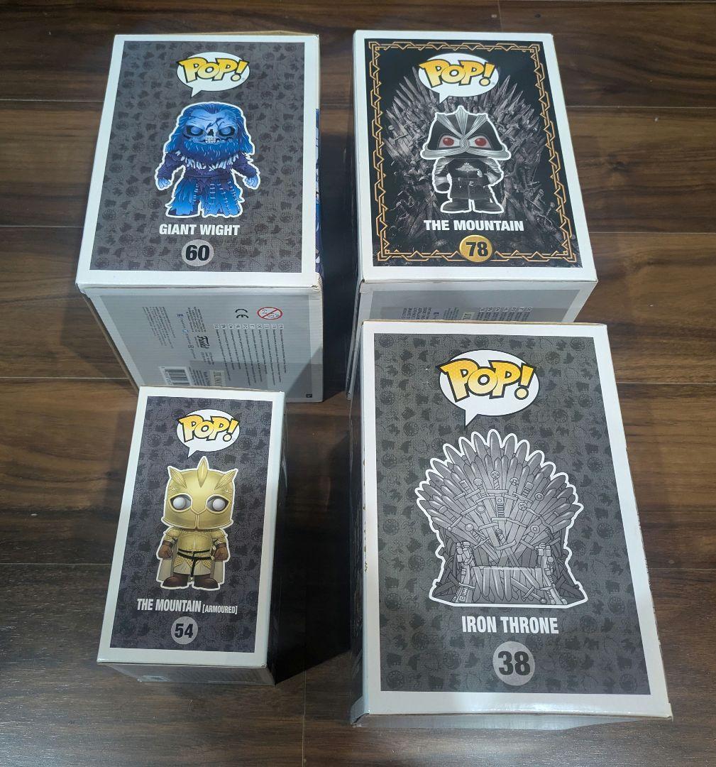 funko pop 【GAME OF THRONES】 ４点セット