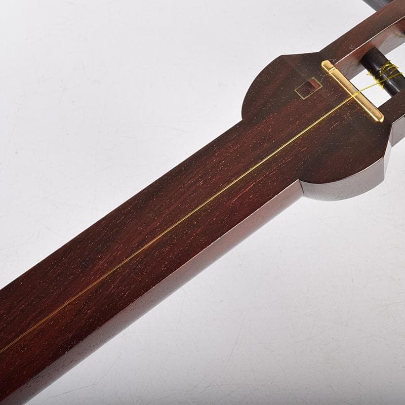 和楽器 弦楽器 菊忍 唐木紫檀棹 三味線 PAT.J刻印 M R8103B