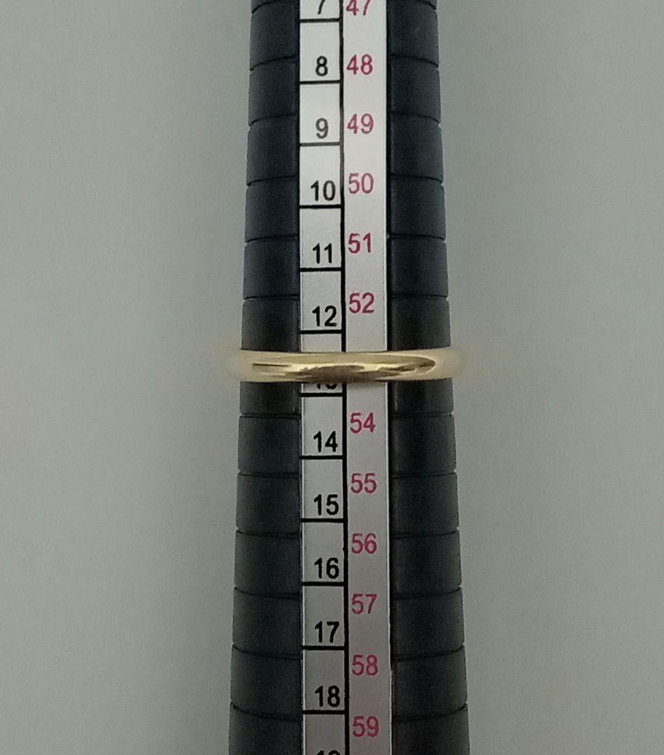 カルティエ　バンドリング 53　K18リング　13号　18金　イエローゴールド