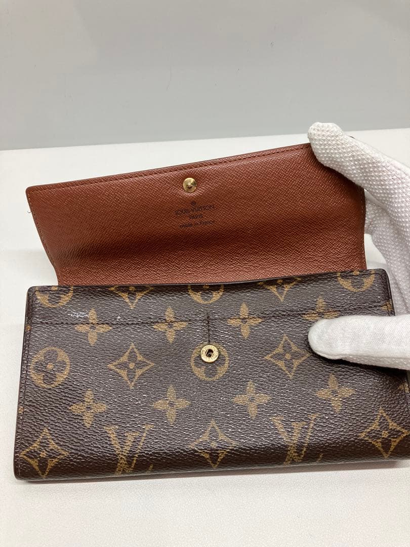 C0203） ルイヴィトン ポルトフォイユ・サラ 長財布 モノグラム