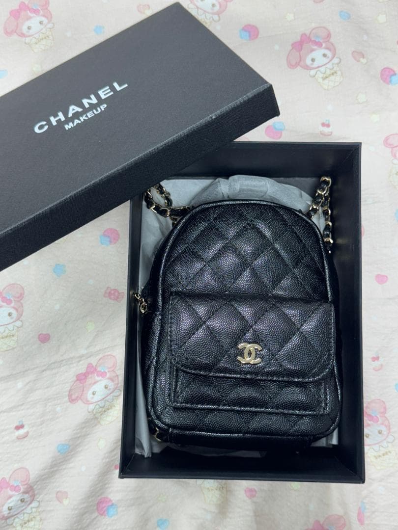 新品・ノベルティ ブラック レザー バックパック