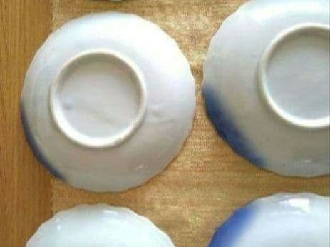 明治　大正　昭和レトロ　時代物　骨董品　伊万里　花縁取り小皿　ヤブコウジ　14枚