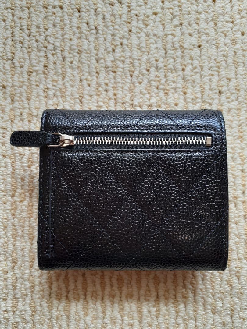 定番商品★2024年8月購入★CHANEL黒ミニ財布