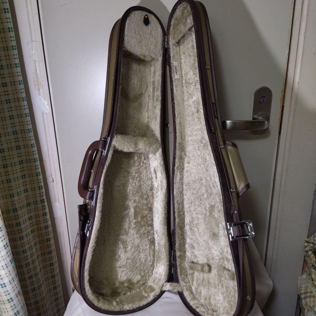 ♥8才前後の子供用♥スズキバイオリン1/2♥品番200メンテ済♥弓ケ―ス松脂付