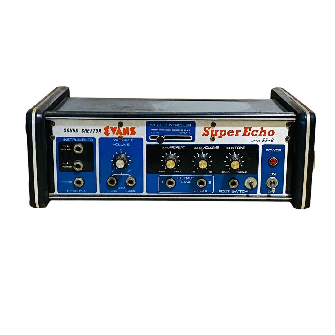 EVANS SUPER ECHO MODEL EF-6 テープエコー EVANS SUPER ECHO MODEL EF-6 テープエコー EVANS SUPER ECHO MODEL EF
