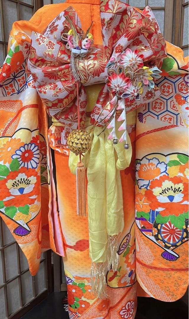 七五三7歳古典柄フルセット