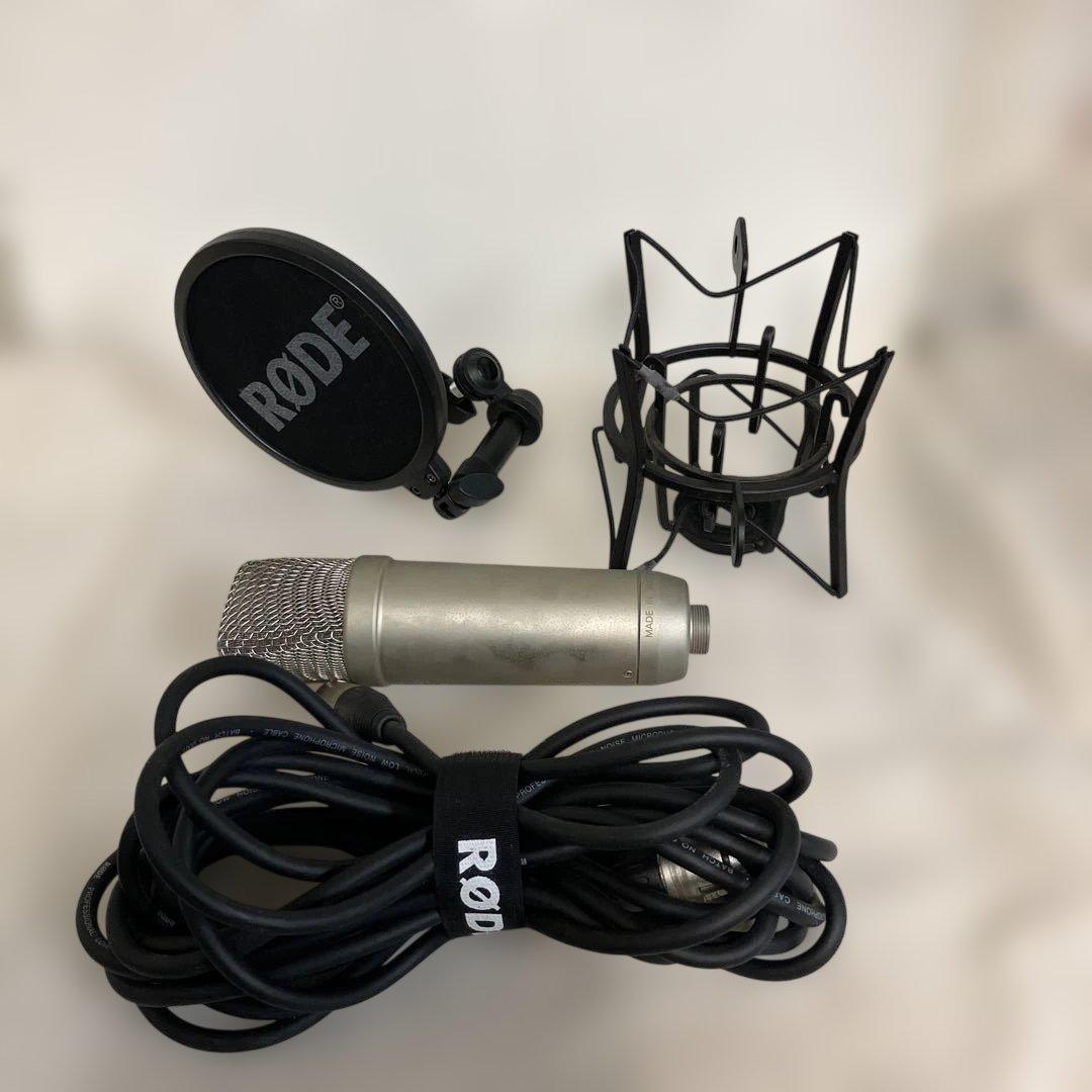 RØDE NT1-A コンデンサーマイク　ショックマウント　ポップシールド