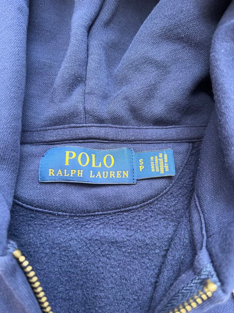 ラルフローレン　ビックポニー　ジップアップパーカー　Sサイズ
