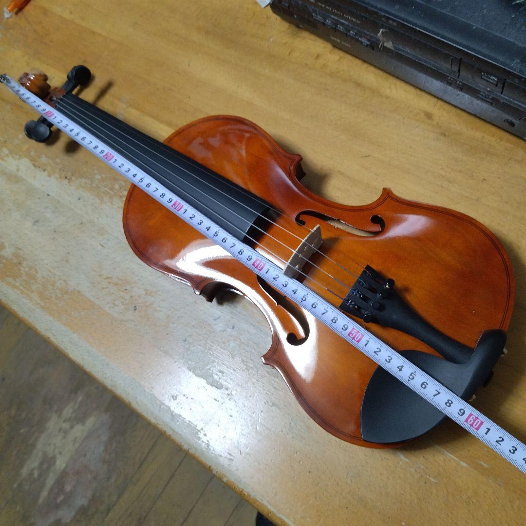 ♥特価♥整備済、即使用可♥新品未使用バイオリン4/4♥初心者向け♥弓ケース松脂付