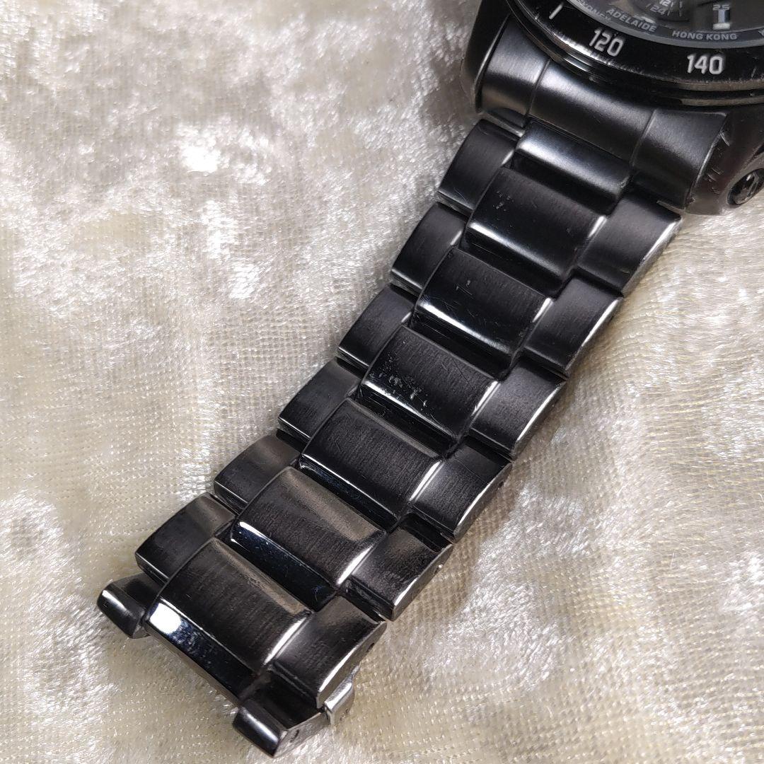 ☆電池新品★　カジュアル　Y2K　ロック　バイカー　黒　EQW-M1000D