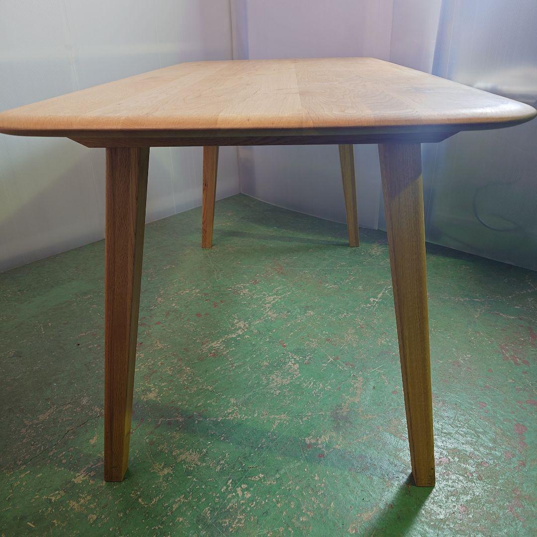 ナチュラルウッド 長方形ダイニングテーブル　0263◇