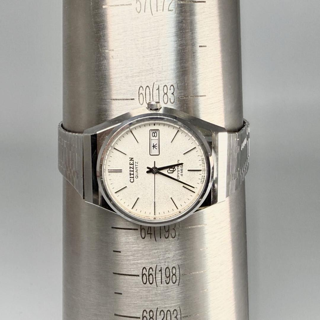美品【稼働】シチズン クリストロン 4MEGA 腕時計 デイデイト JJ014