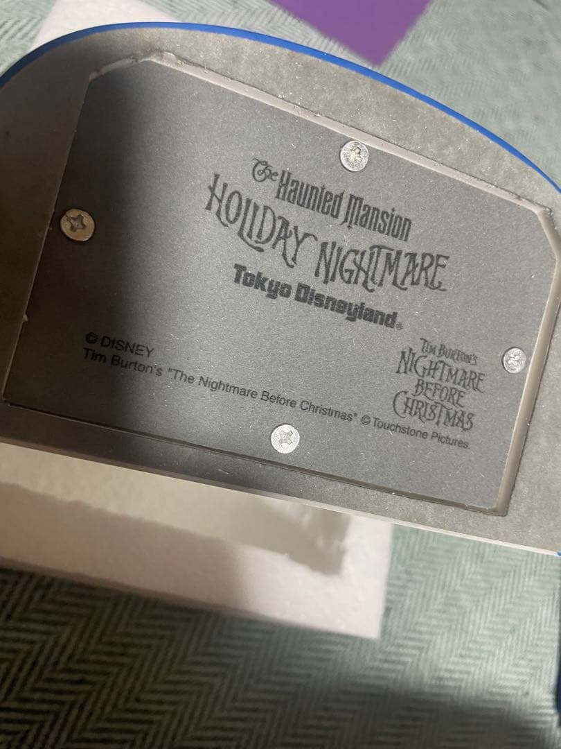 激レア ディズニーリゾート HOLIDAY NIGHTMARE クロック