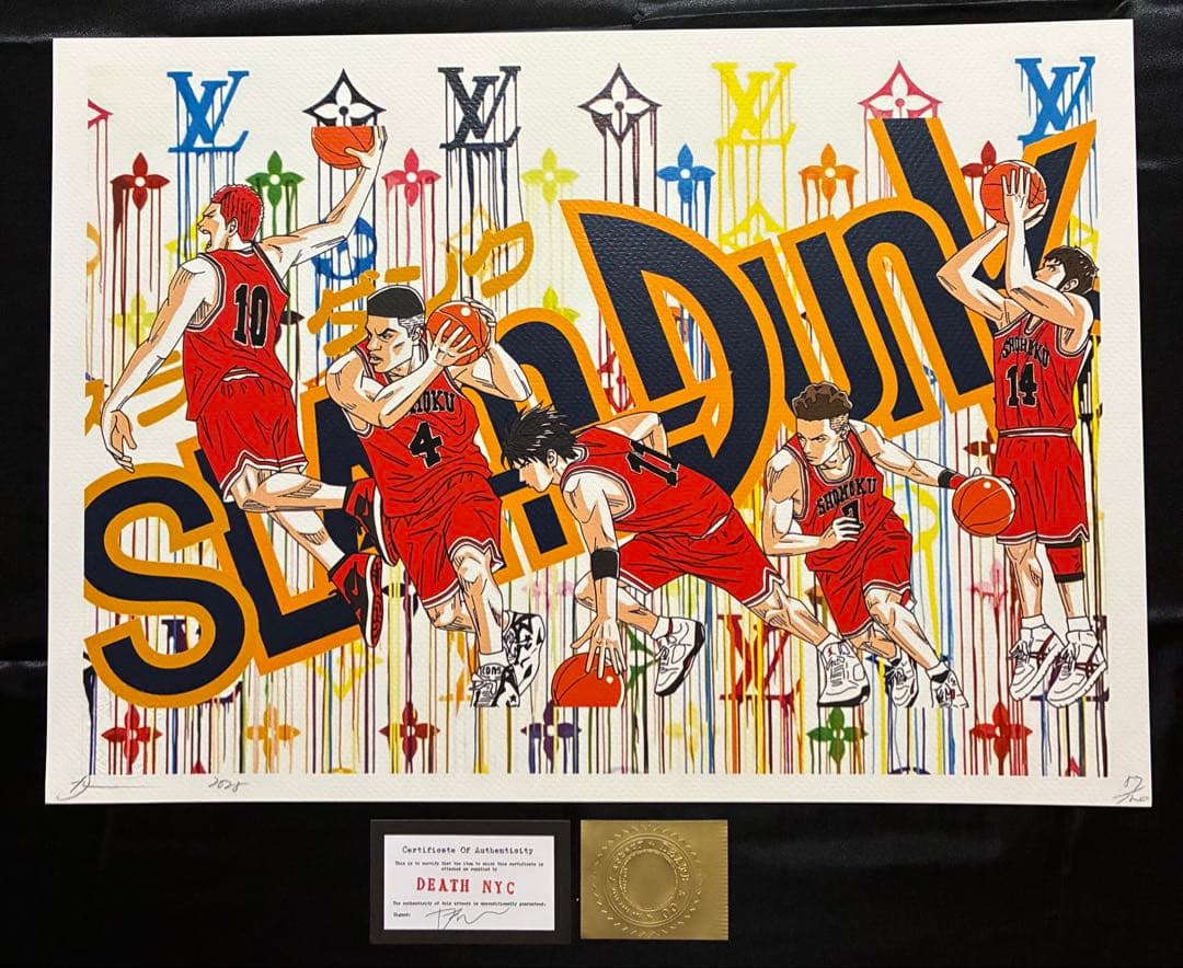 世界限定100枚 DEATH NYC アート ポスター sd02