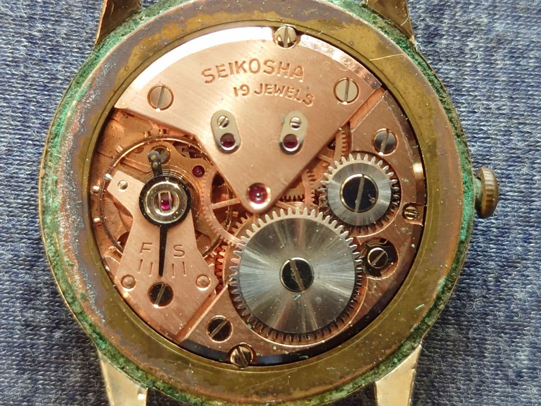 ヴィンテージ Seiko Marvel 14033 手巻き時計 不動品