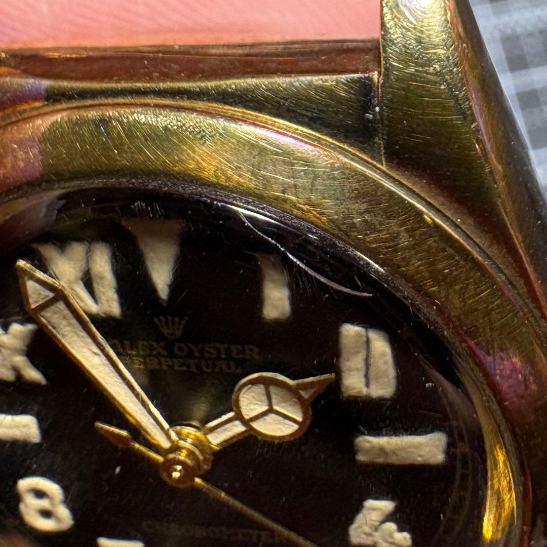 ROLEX バブルバック10KYGステンバック1944年製自動巻き