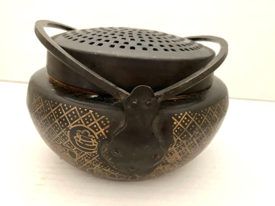 値下げ❗️真鍮製 香炉 乾隆年製 中古品 - メルカリ