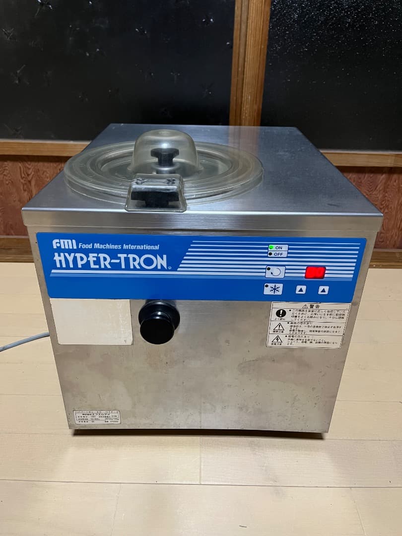 FMI ハイパートロンミニ HTF-3 卓上型アイスクリームジェラート 動作品